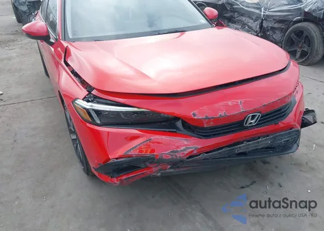 2023 Honda Civic Touring из США, поврежденный, VIN 2HGFE1F91PH307546